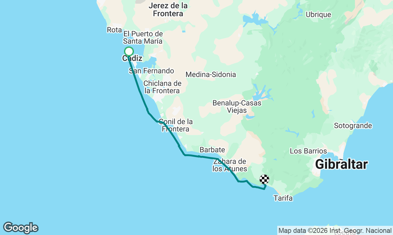 Voyage map