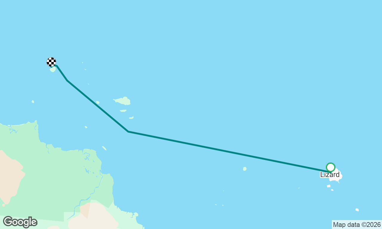 Lizard Island to Bewick Island