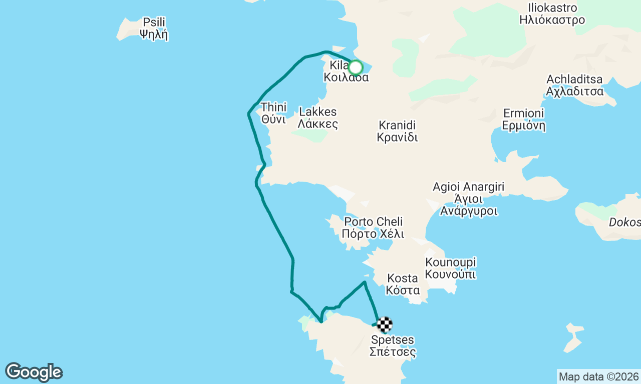 Voyage map