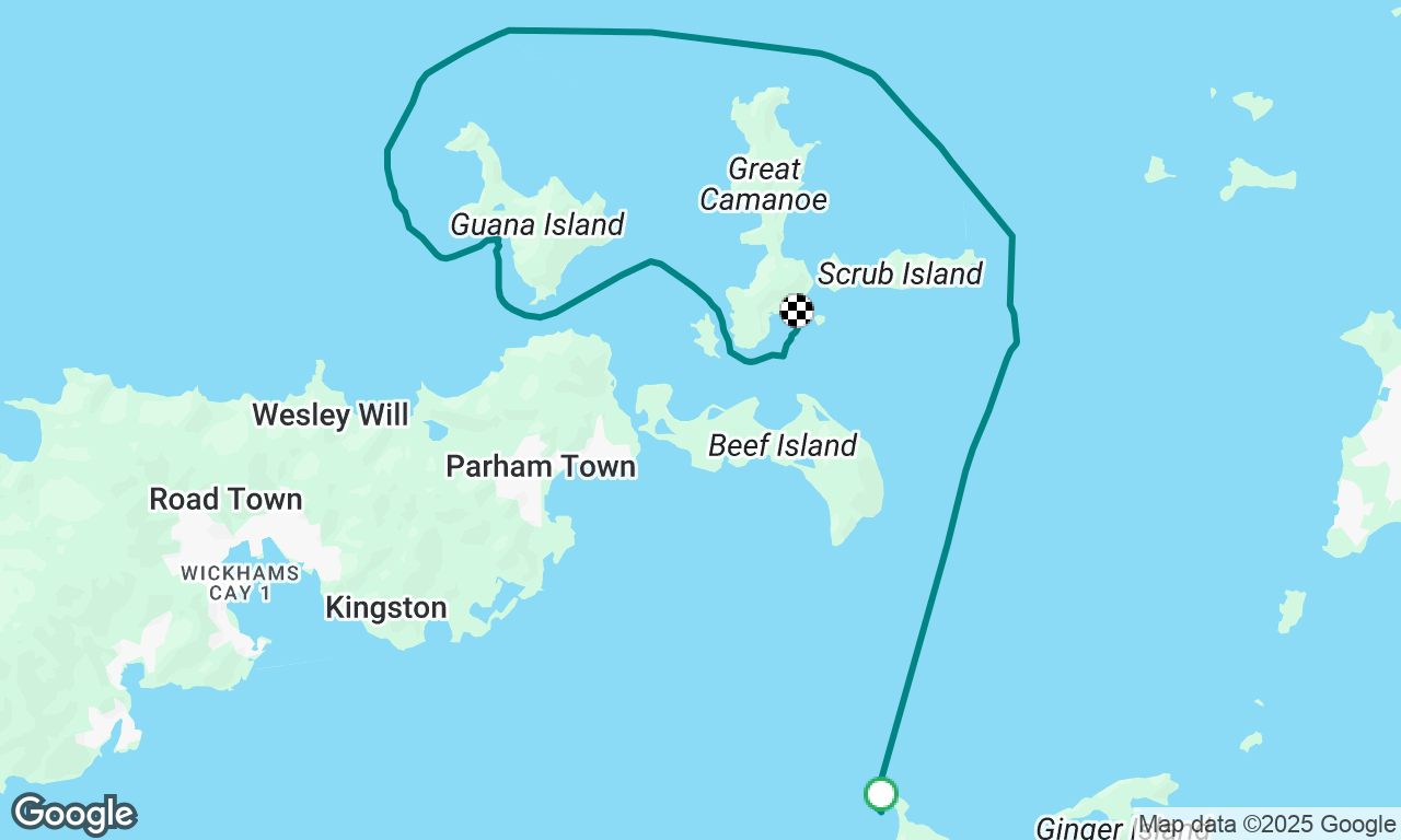 Day 4 : Cooper Island to White Bay, Guana and then over to Marina Quay opposite Scrub Island for the night 