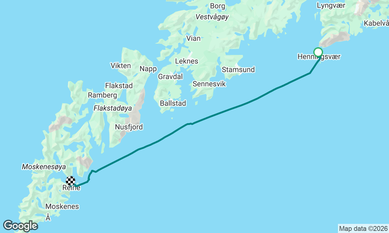 Voyage map