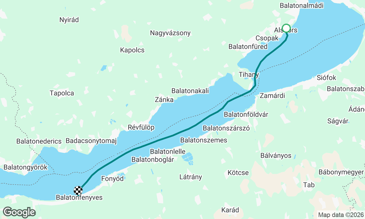 Voyage map