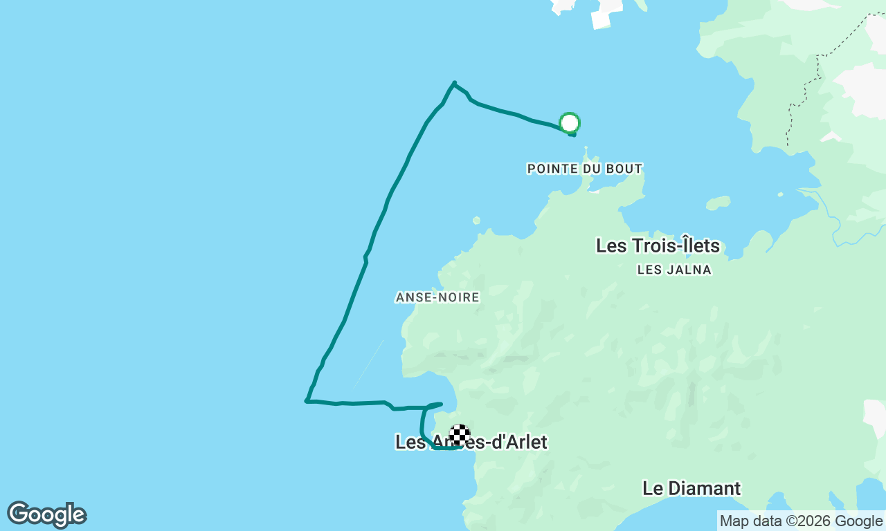 Pointe du bout -> Anse D’Arlet