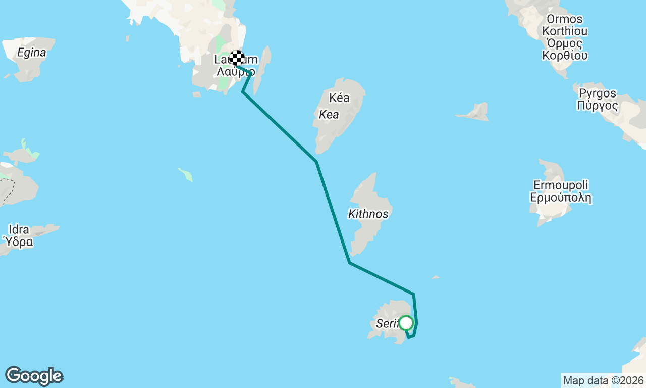 Voyage map