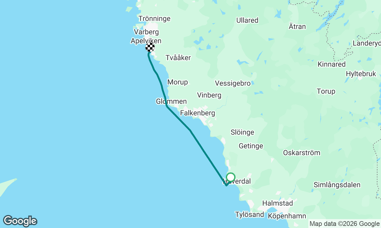 Voyage map