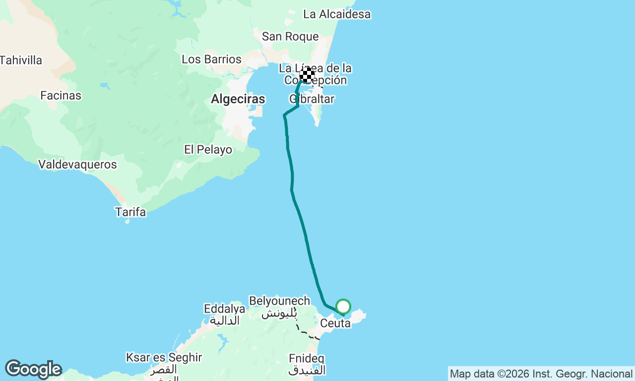 Day 3 Ceuta to Gibraltar 