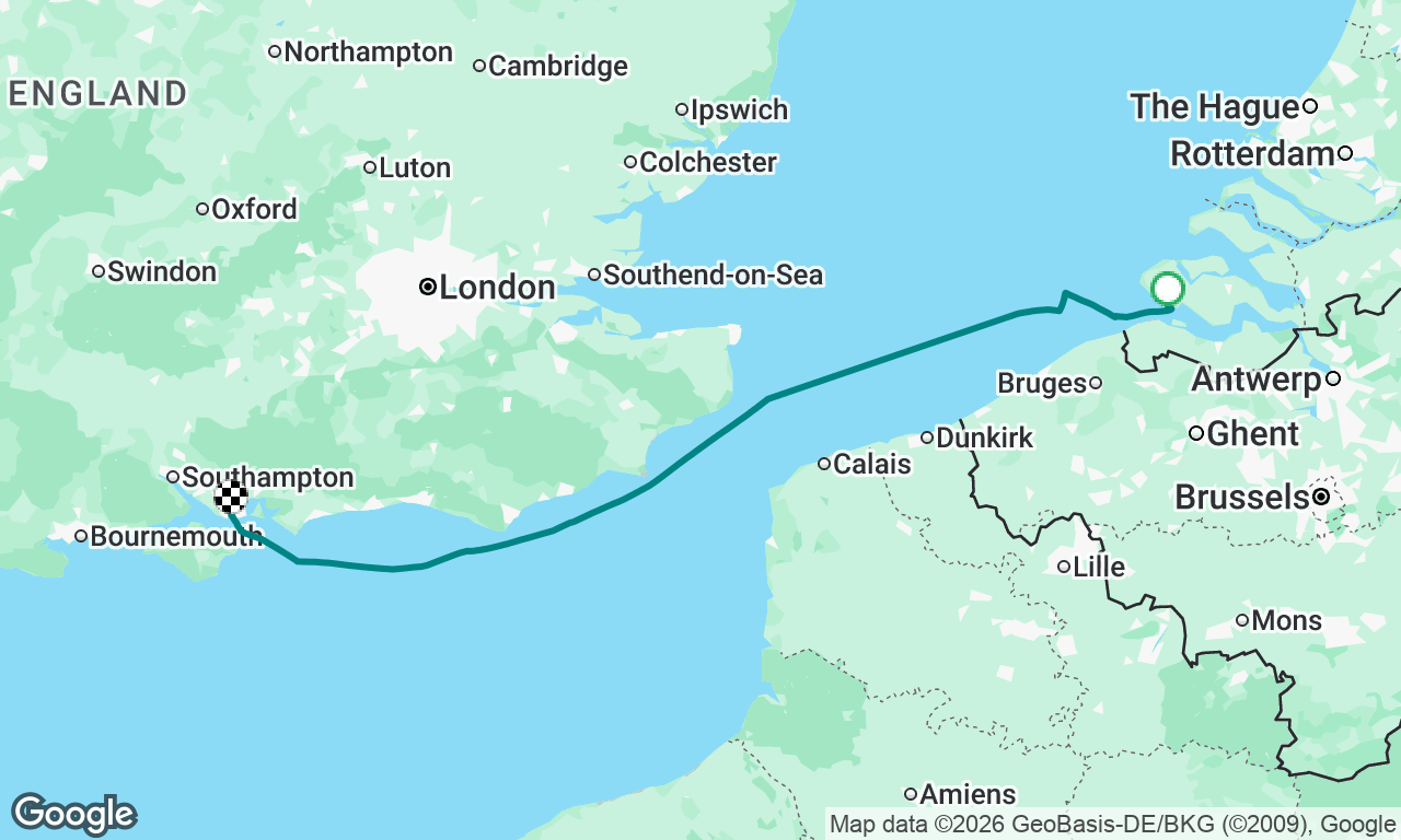 Voyage map