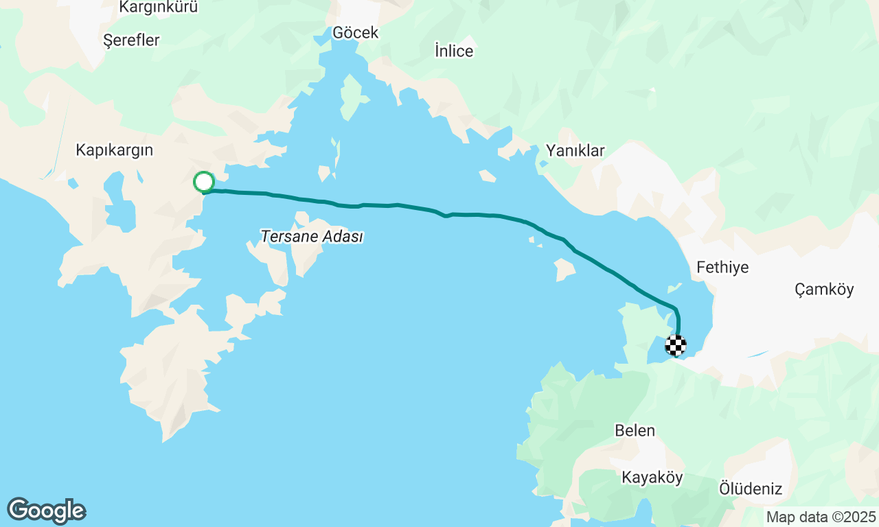 Voyage map