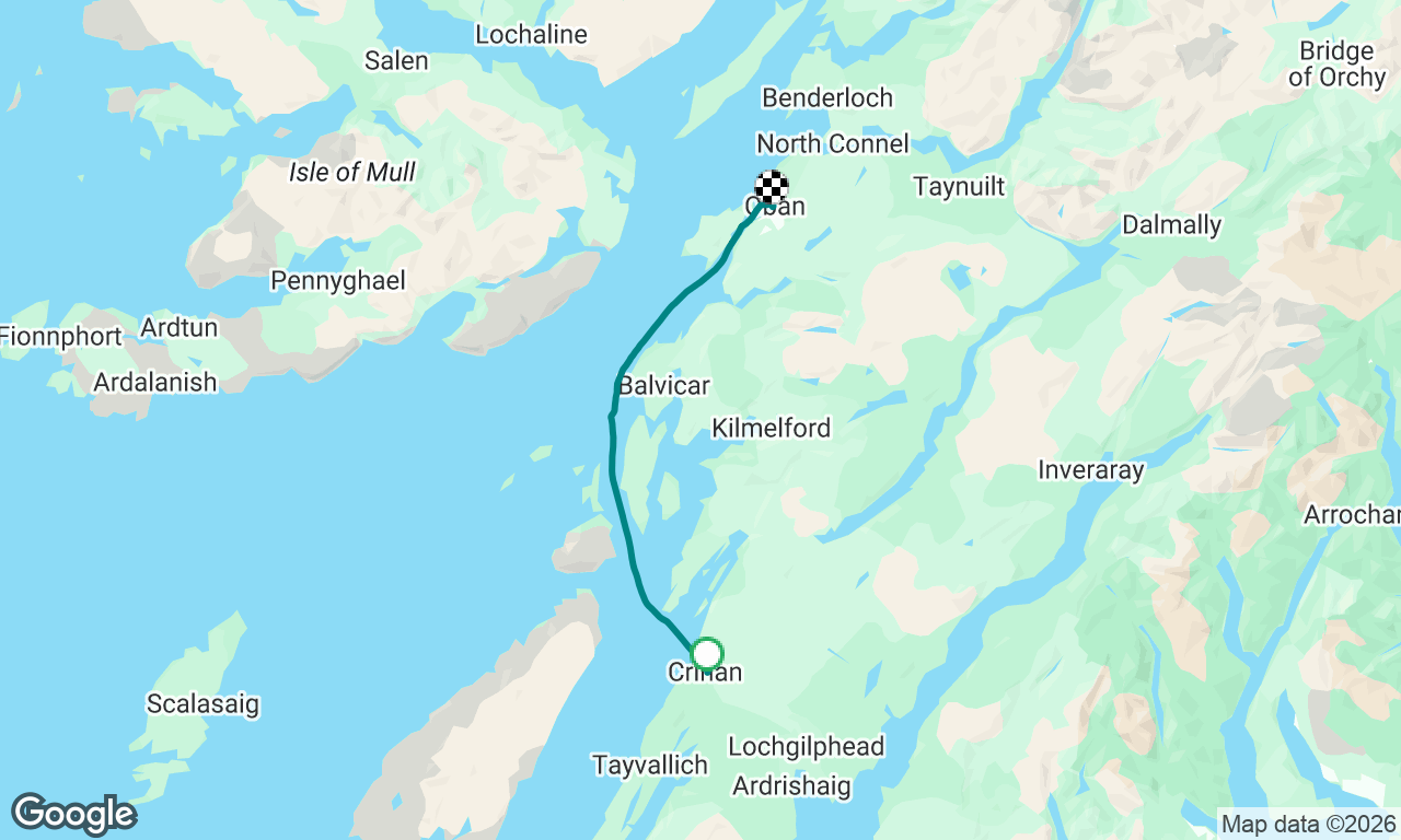 Voyage map