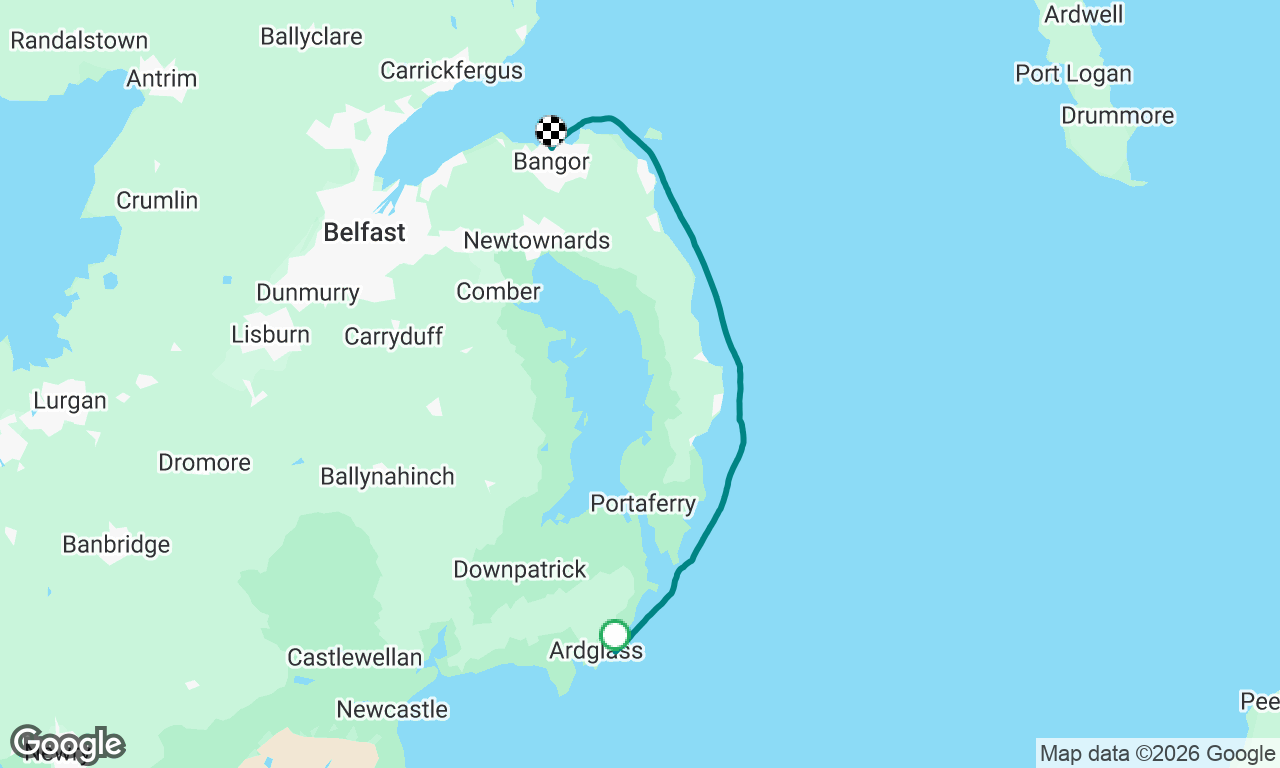 Ardglass NI to Bangor NI