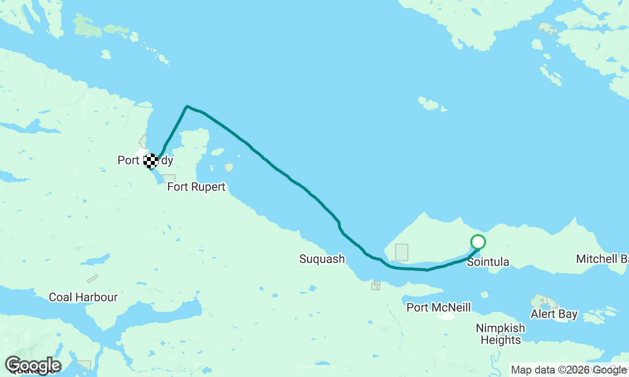 JibSet RRR 2026 Day 9
Sointula to Port Hardy