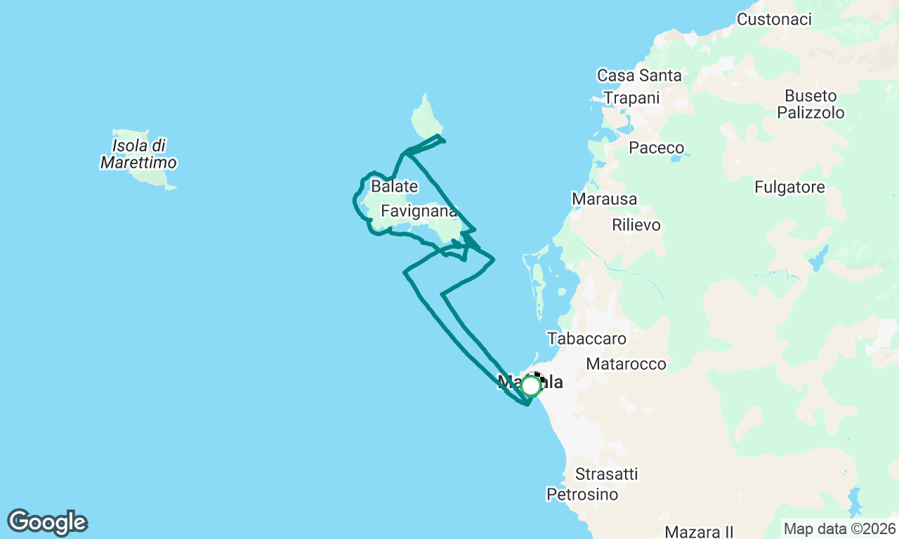 Voyage map