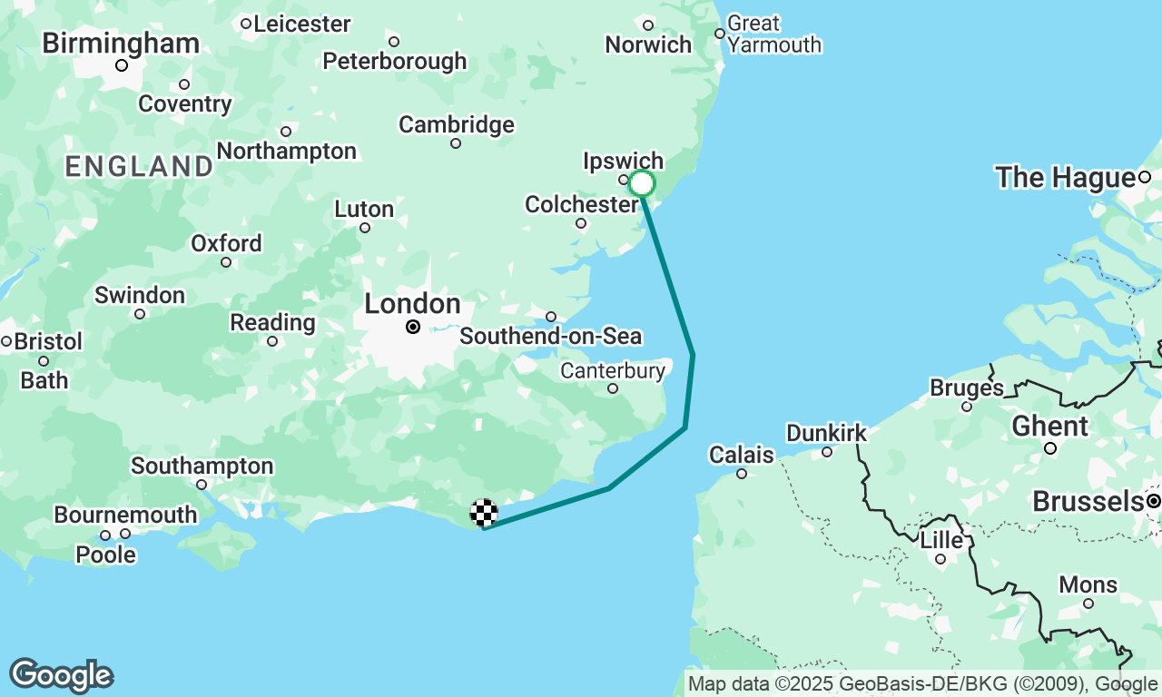 Levington to Sovereign Harbour, Eastbourne
