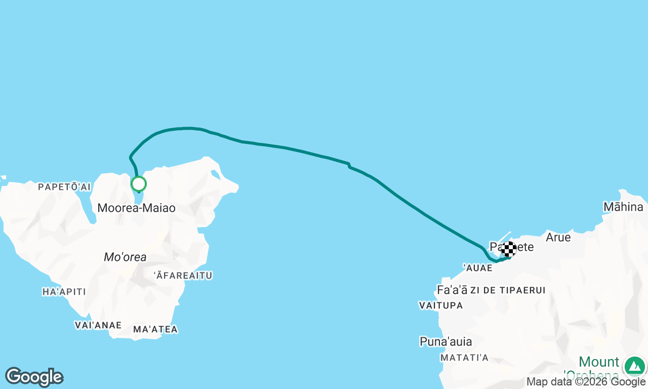 Cook’s Bay to Papeete Marina