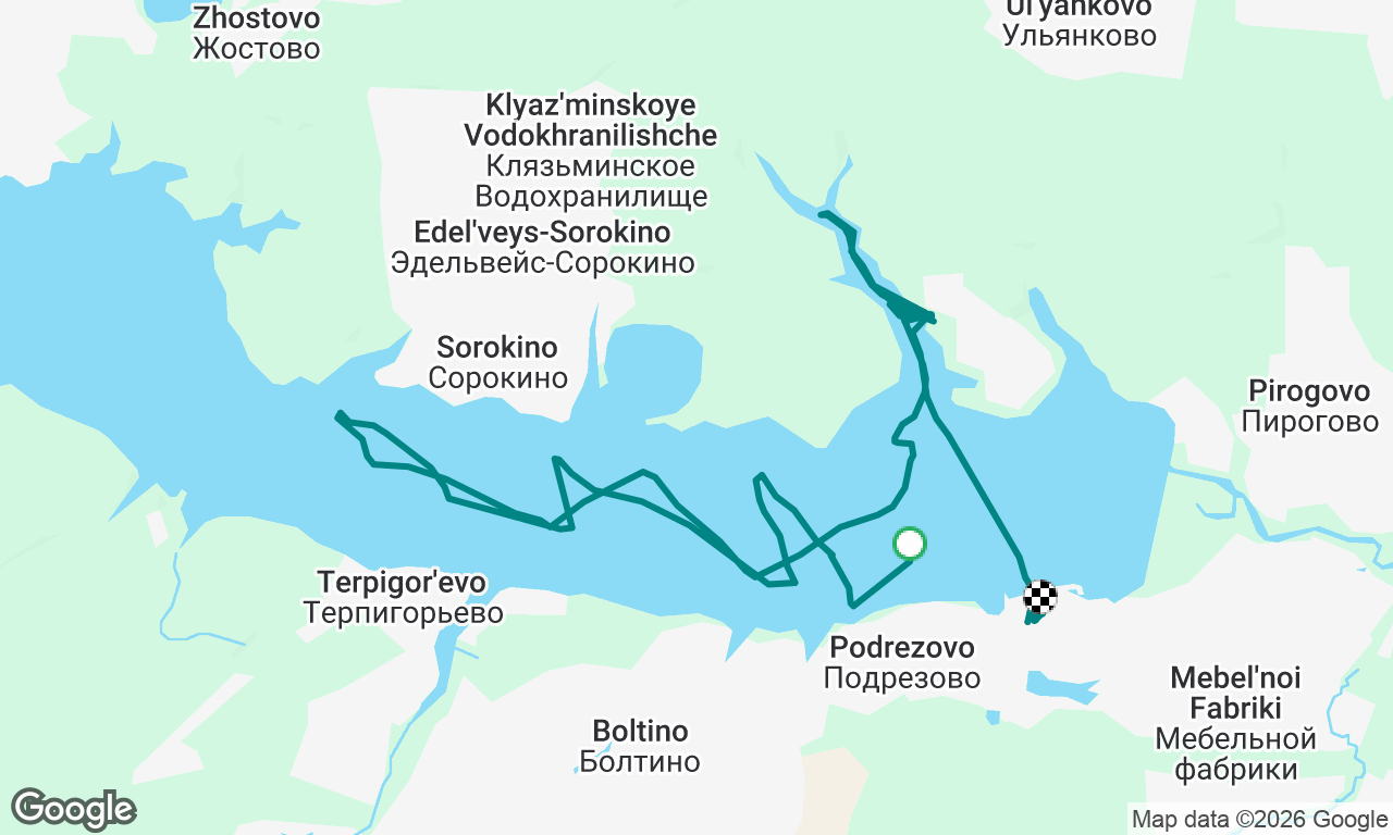 Voyage map