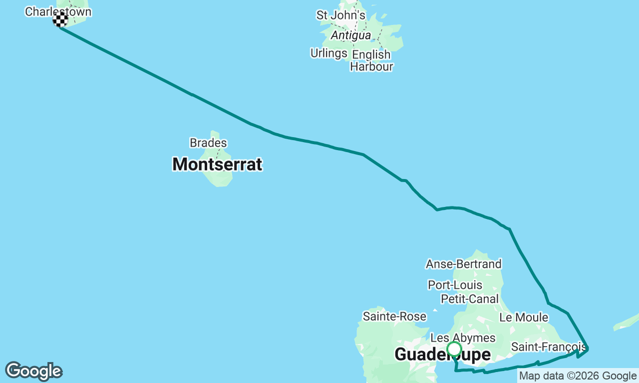 Voyage map