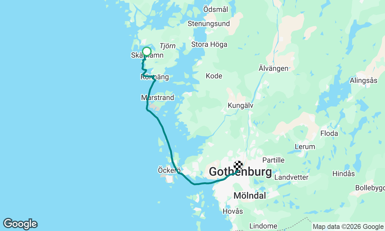Skärhamn- Göteborg