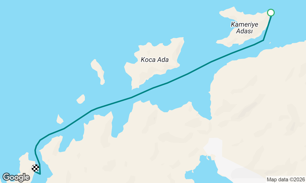 Kameriye Adası - Ağıl koyu