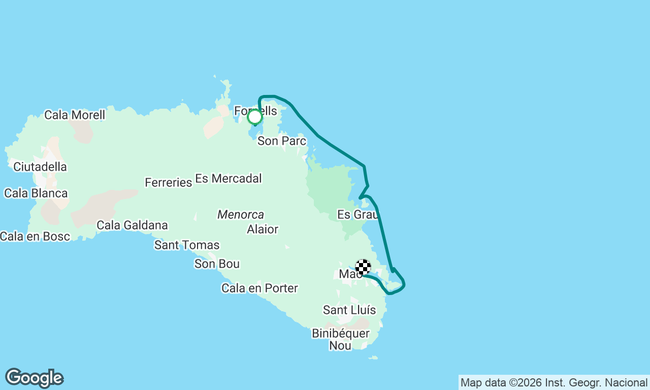 Voyage map
