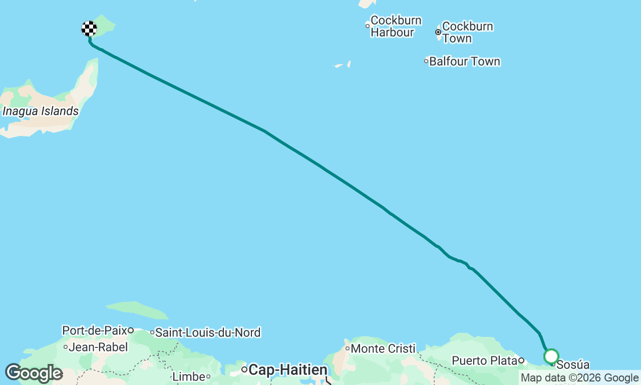 Puerto plat to inagua
