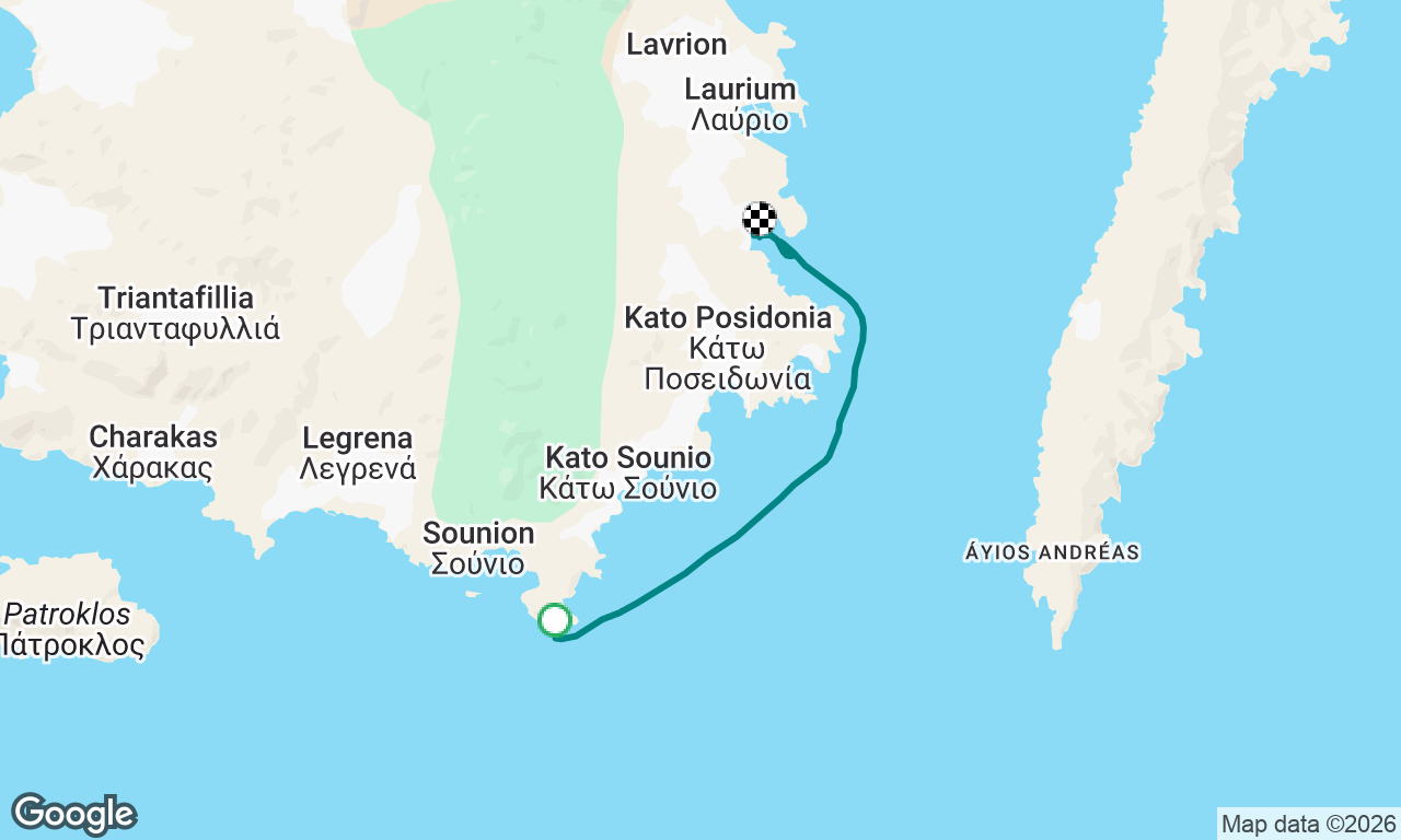 Voyage map