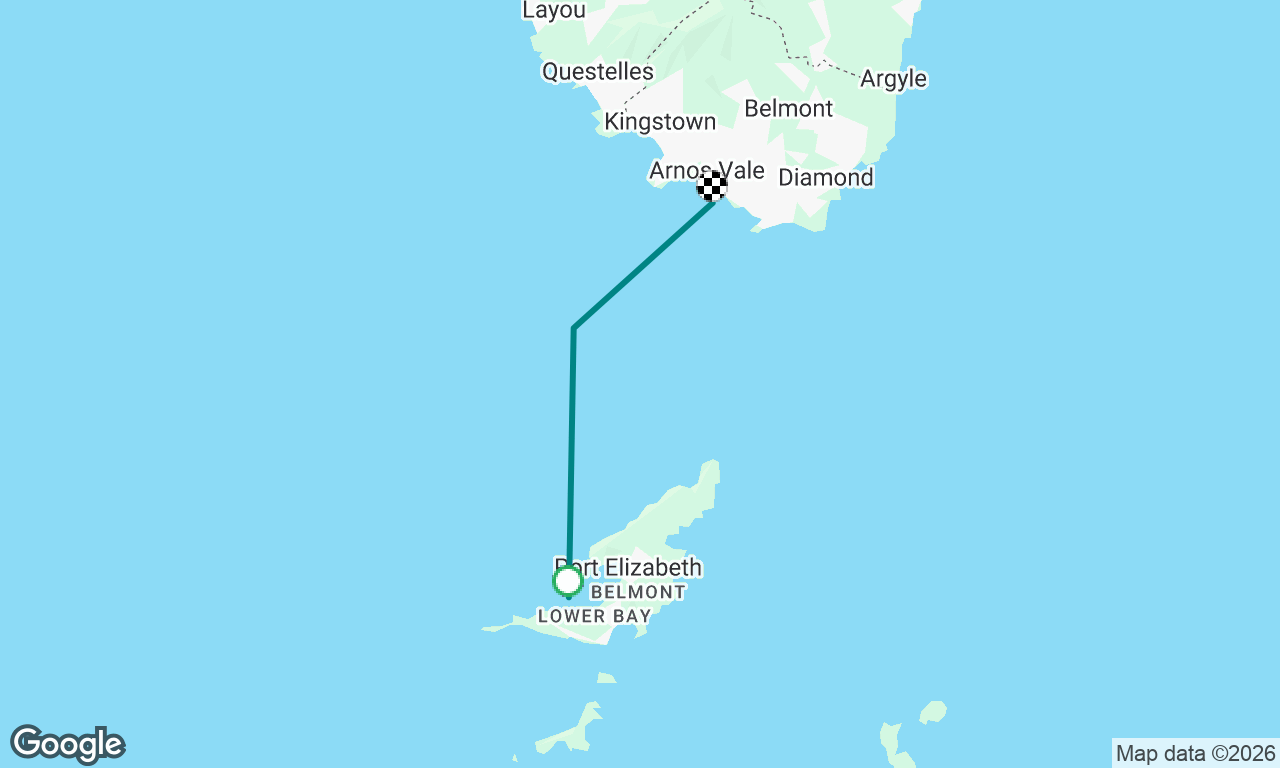 Bequia to Saint Vincent