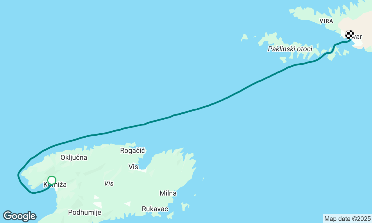 Vis to Hvar 