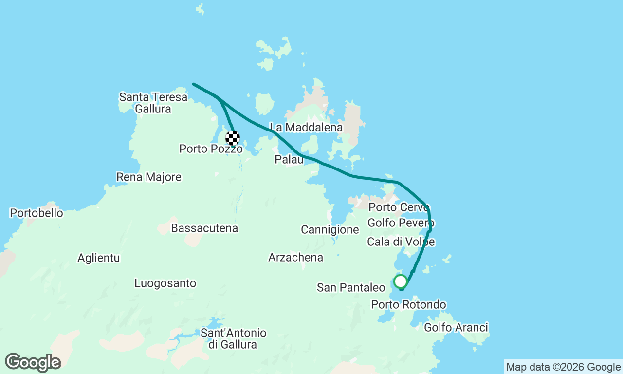 Voyage map