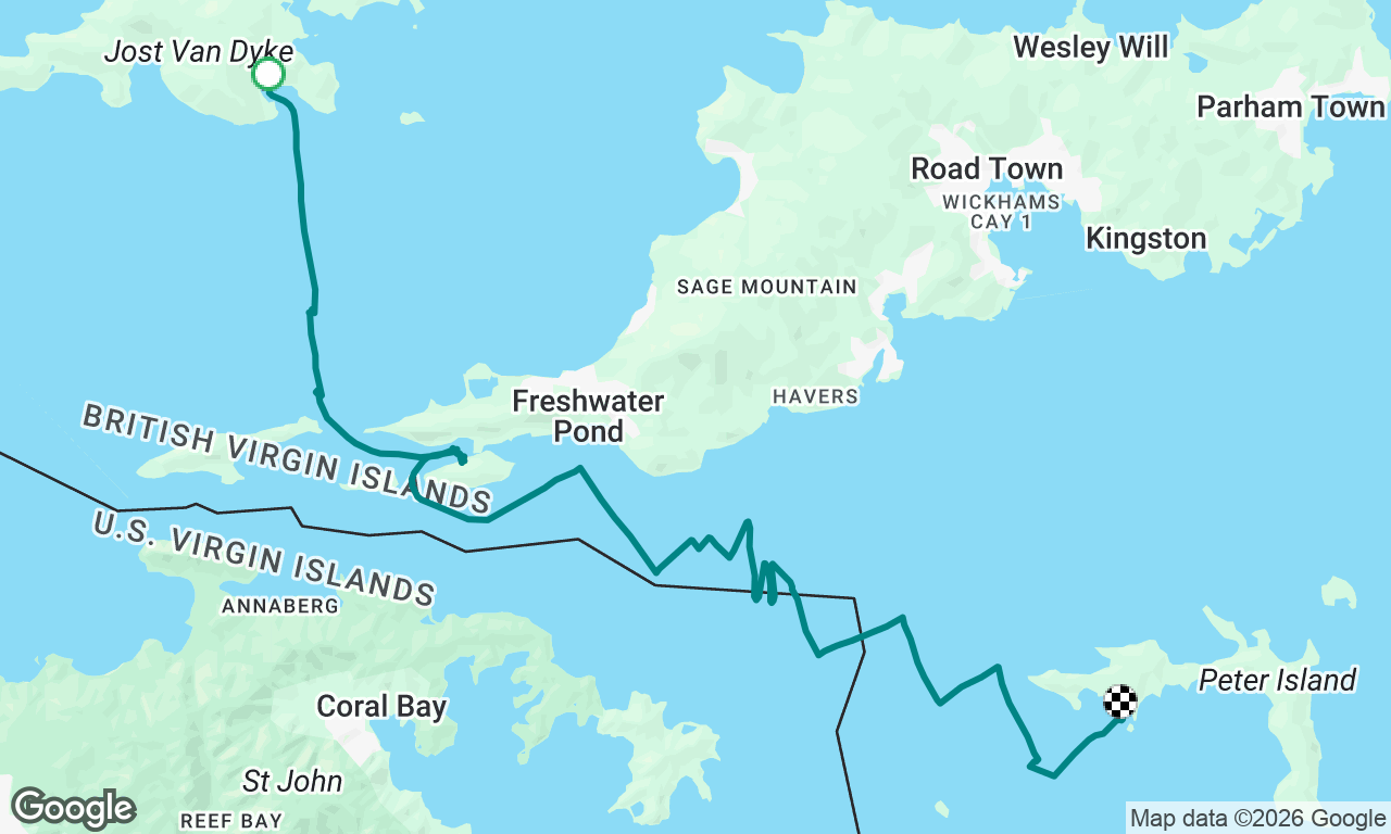 Garner Bay to Key Cay with Lunch in Sopers Hole