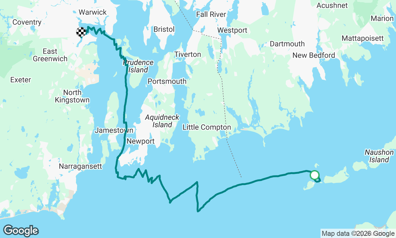 “Interesting” Cruise Back from Cuttyhunk