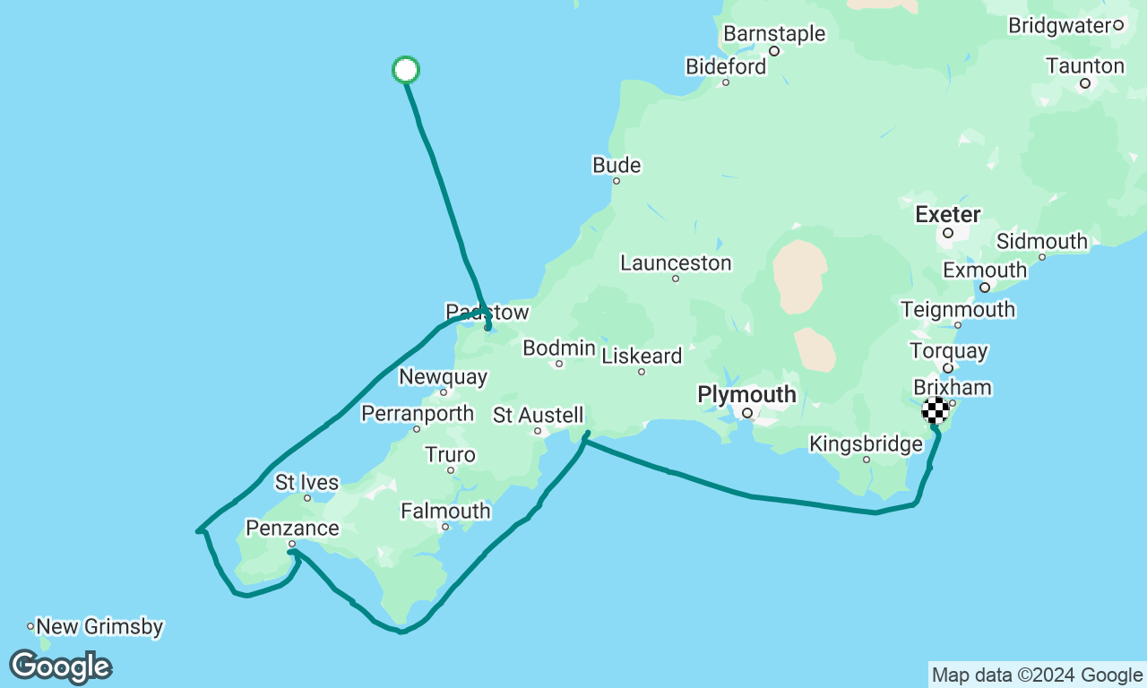 Milford Haven to Dartmouth 