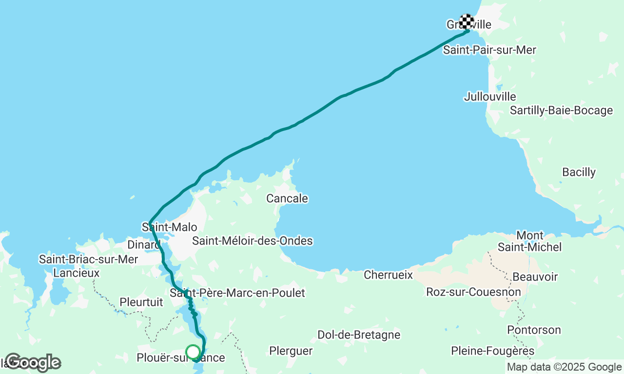 Day 4
Plouer to Granville