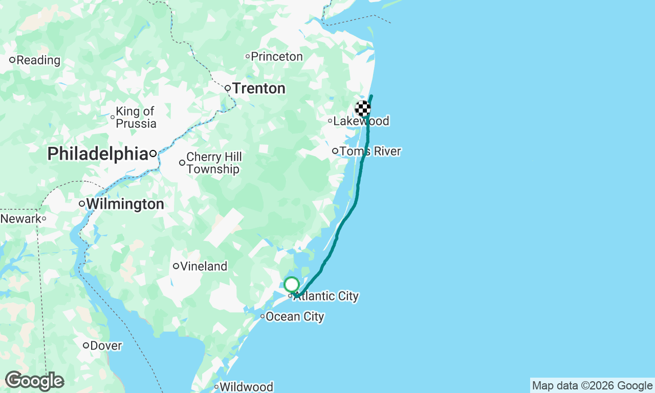 Voyage map