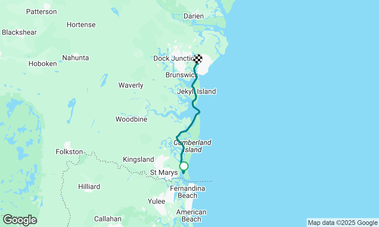 Day 2. Jacksonville to Savannah. 