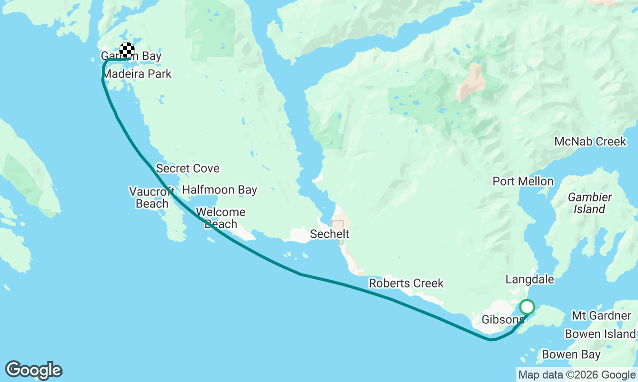 Voyage map