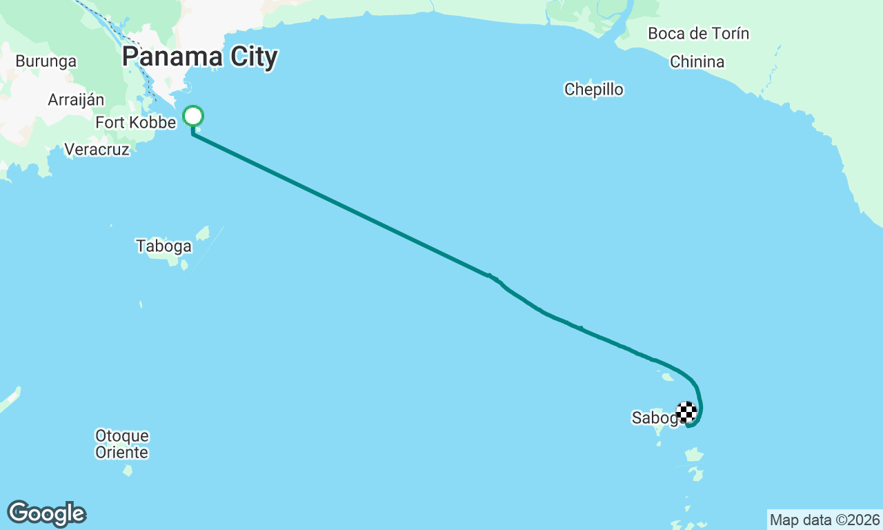 Leaving Panama