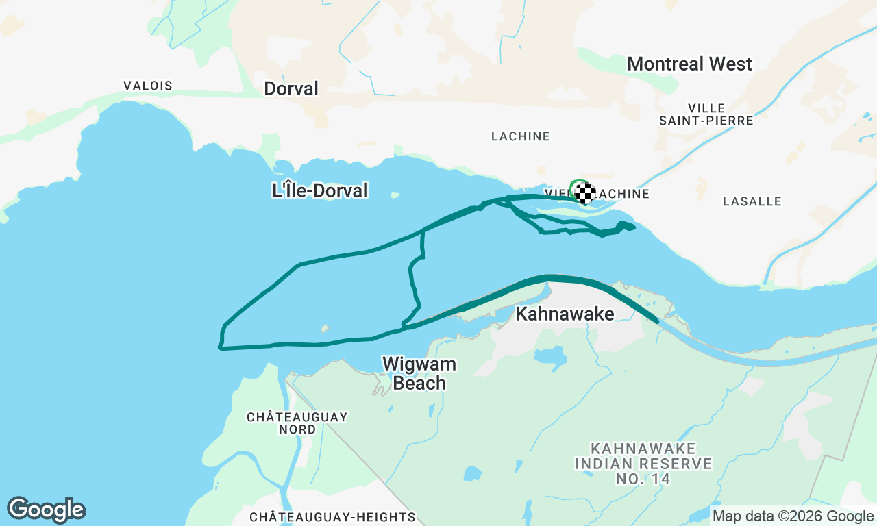 Voyage map