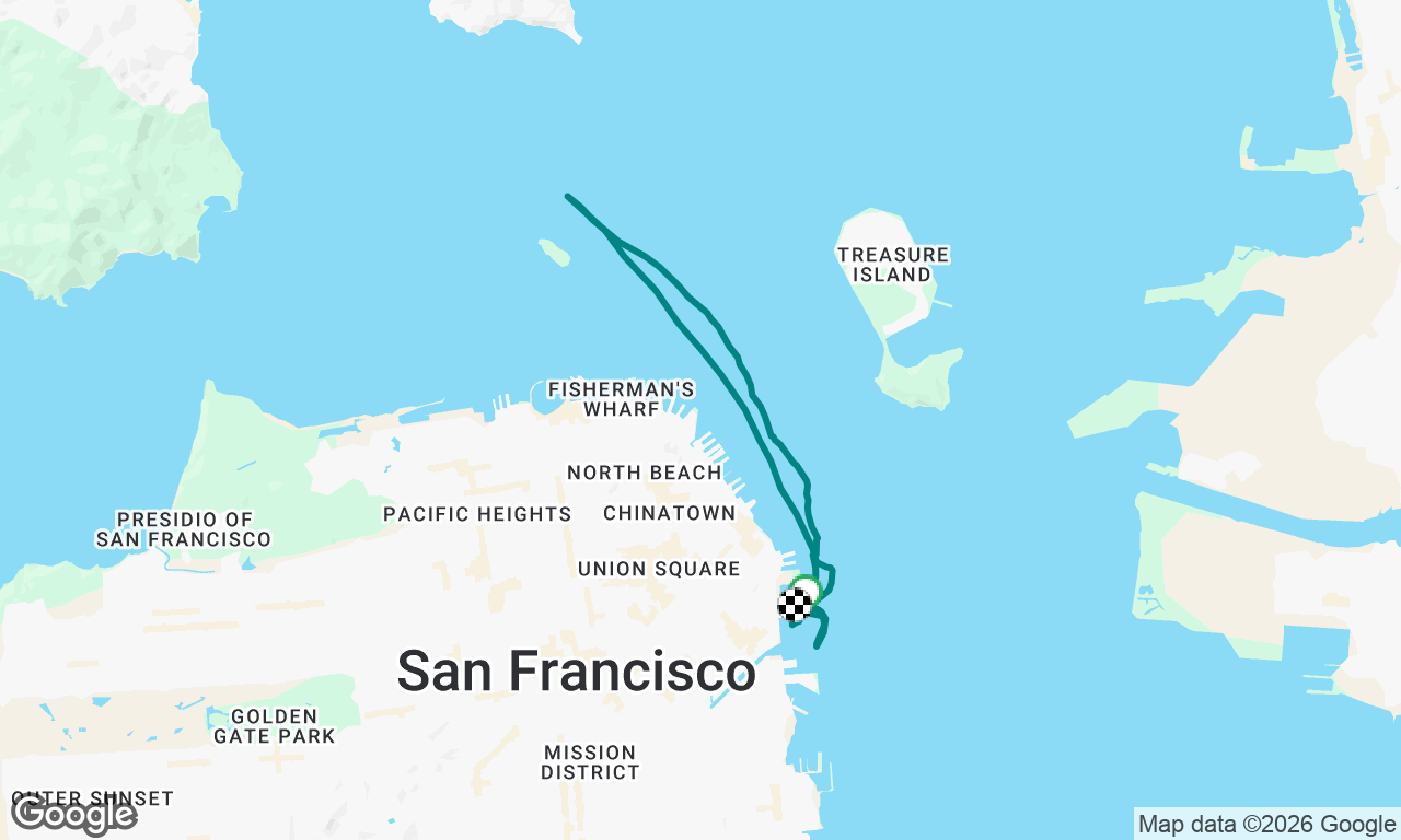 Voyage map
