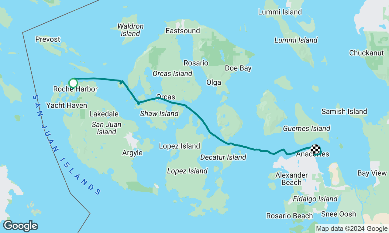 Roche Harbor to Port of Anacortes
