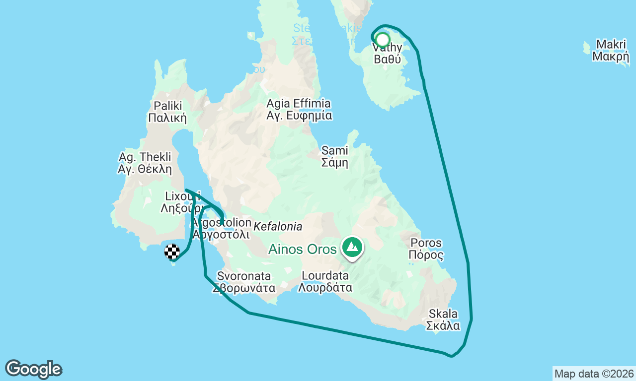 Voyage map