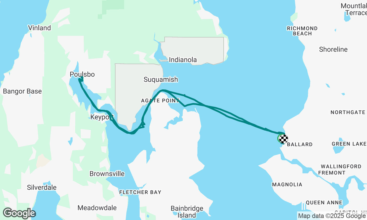 Day sail to Poulsbo