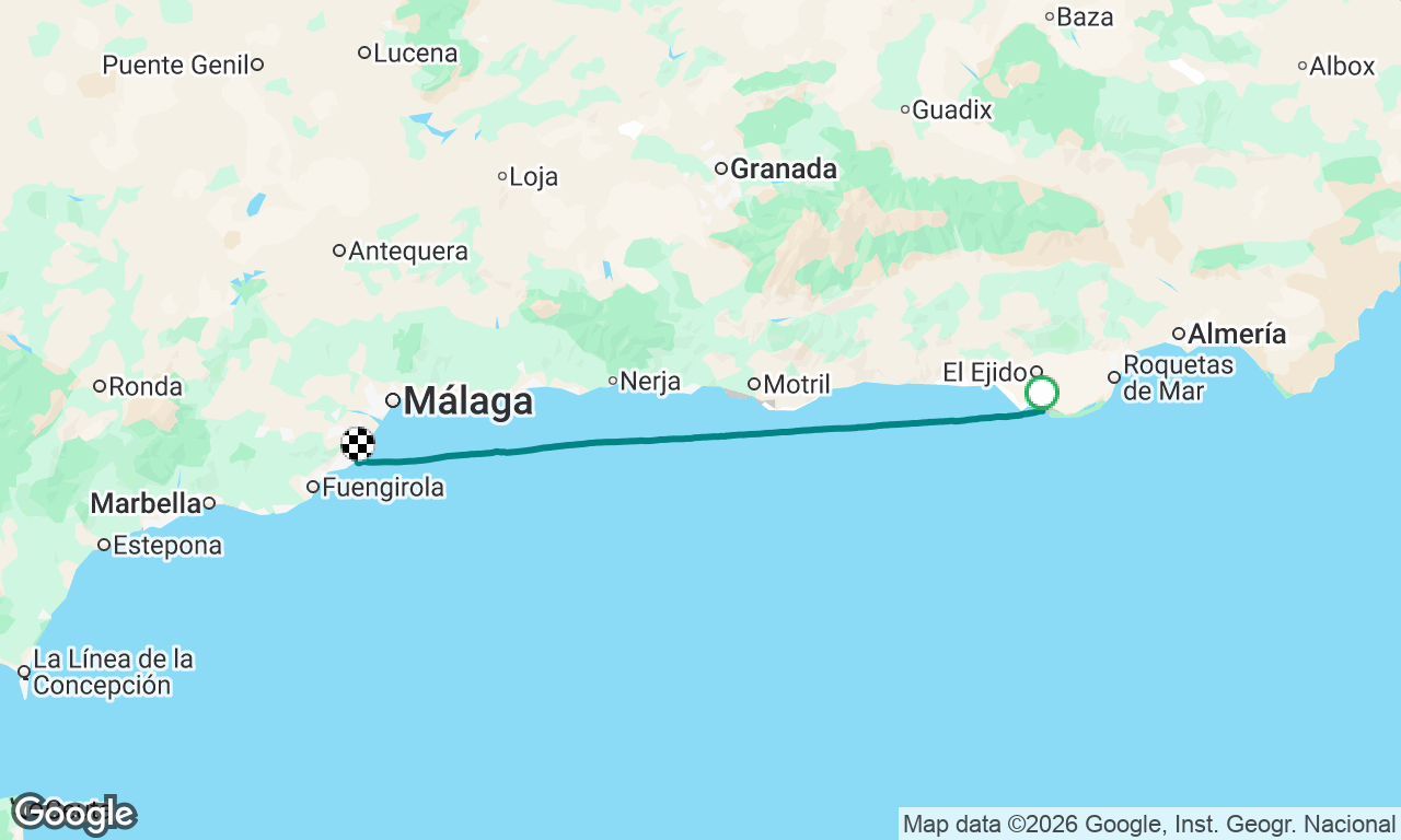 Almarmemad to benalmadena