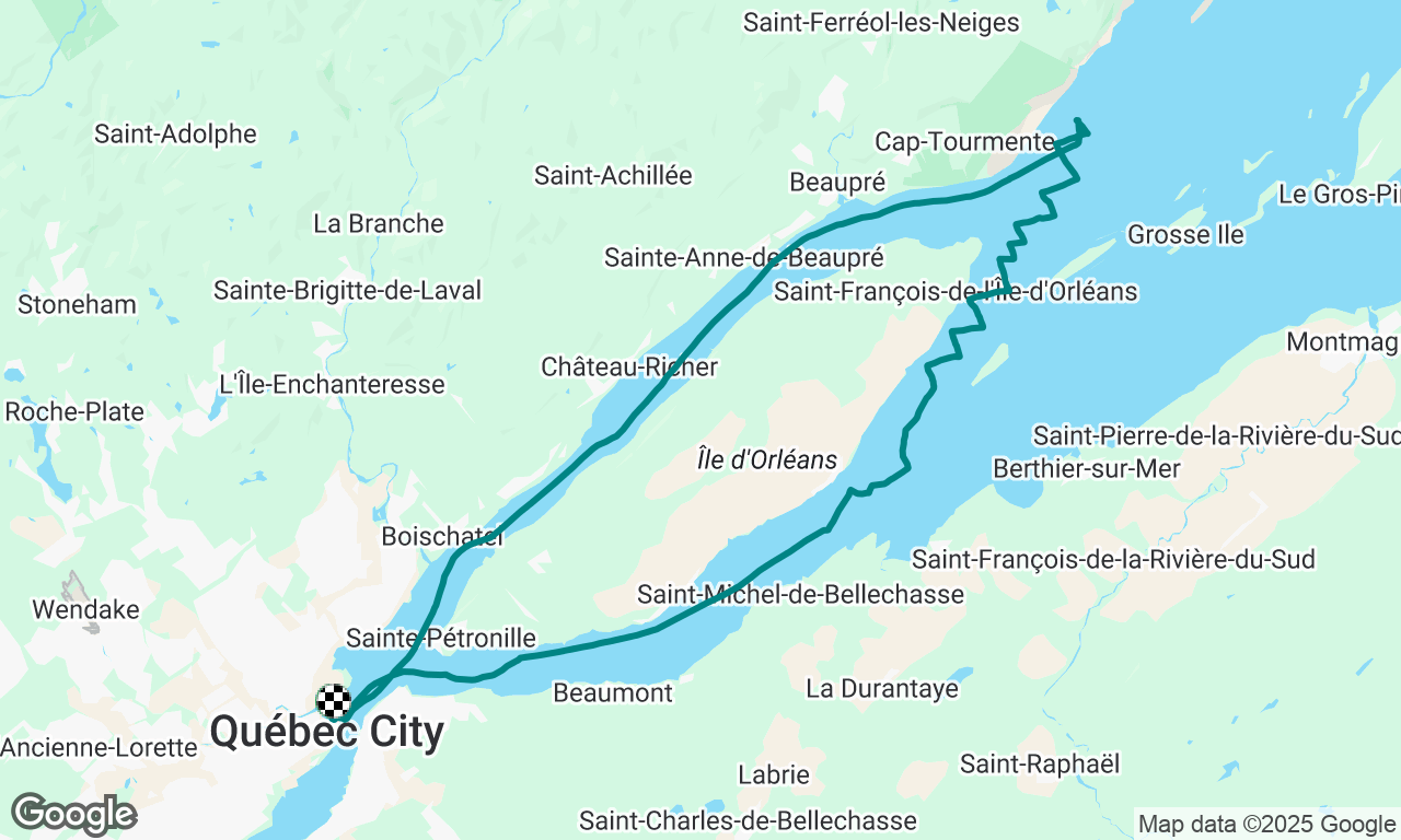 Tour de l’Île d’Orléans