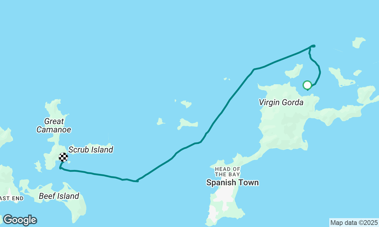 Leverick Bay to Marina Cay