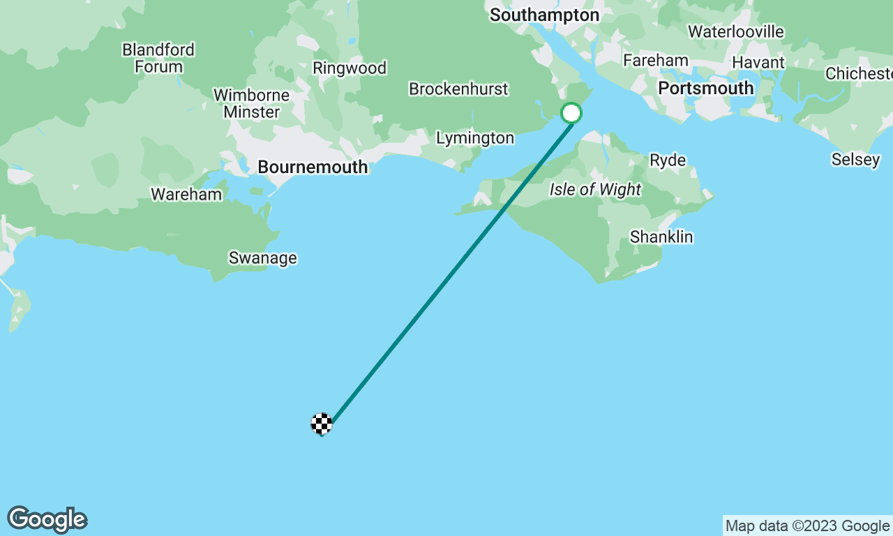 Channel crossing to Guernsey 