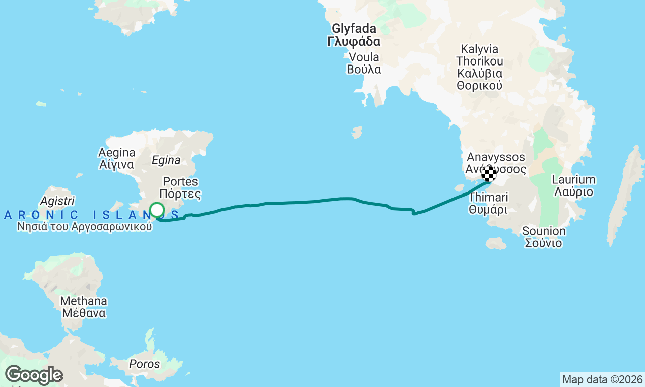 Voyage map