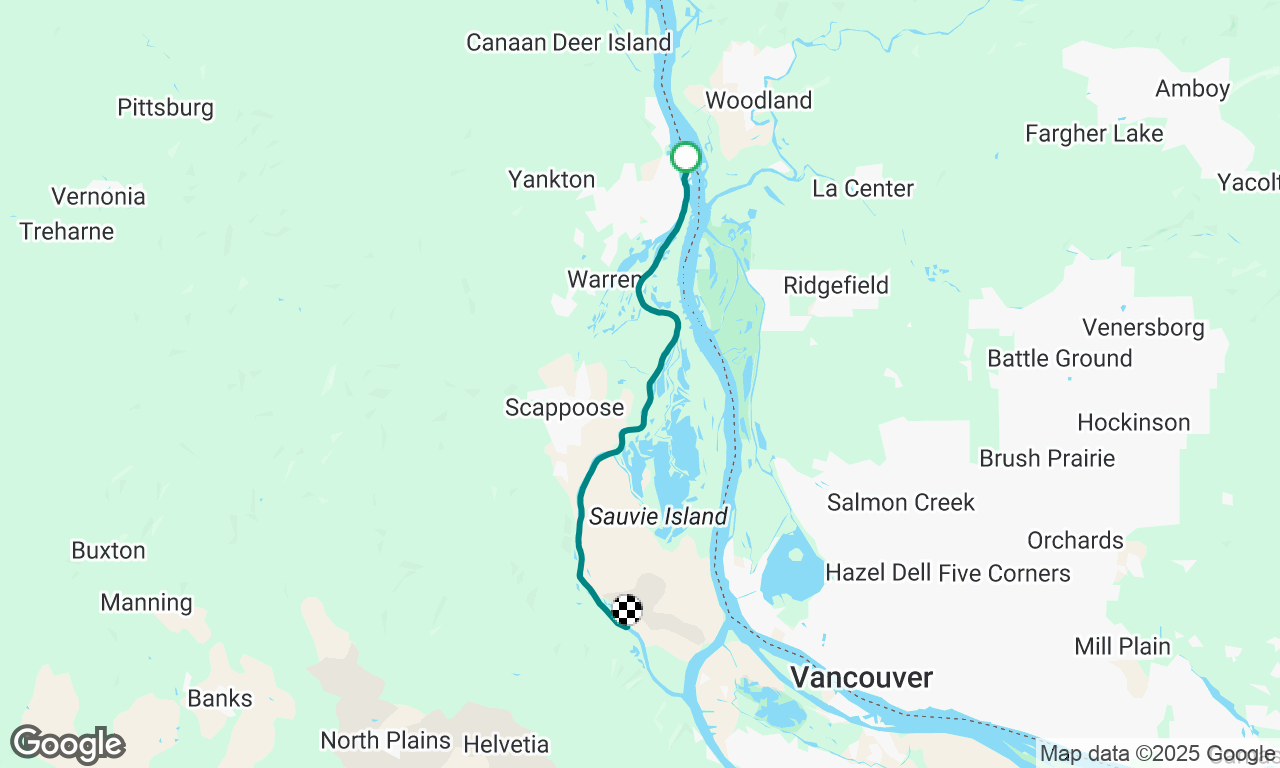 Sauvie Island return