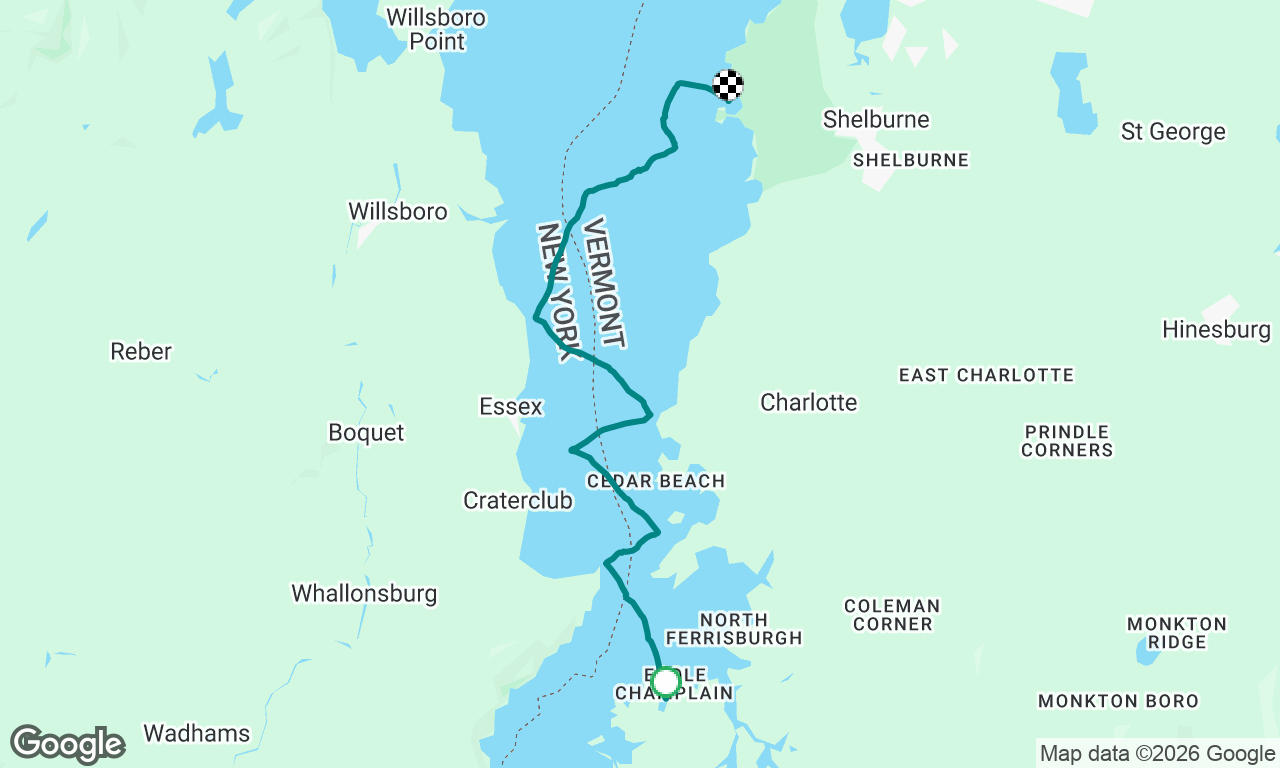 Voyage map