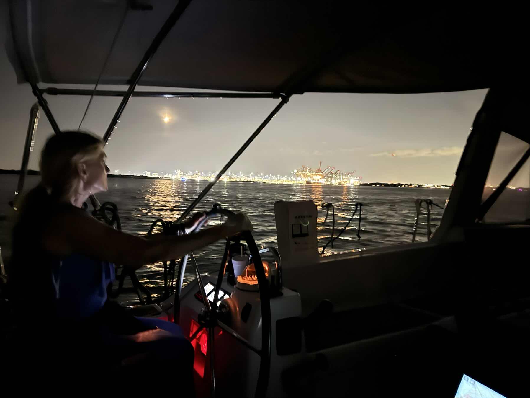 Night Sail with my wife_07F92C82-7389-412C-9780-D38D16D9C37F