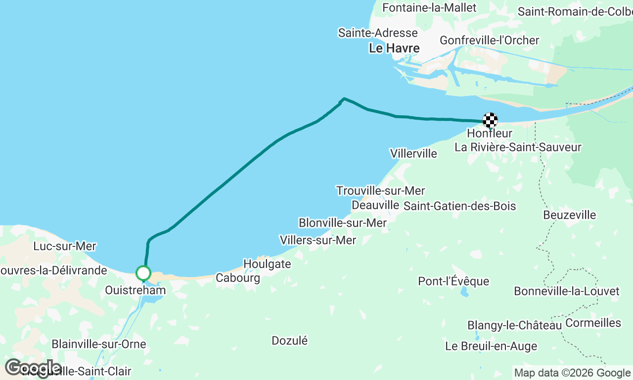 Voyage map